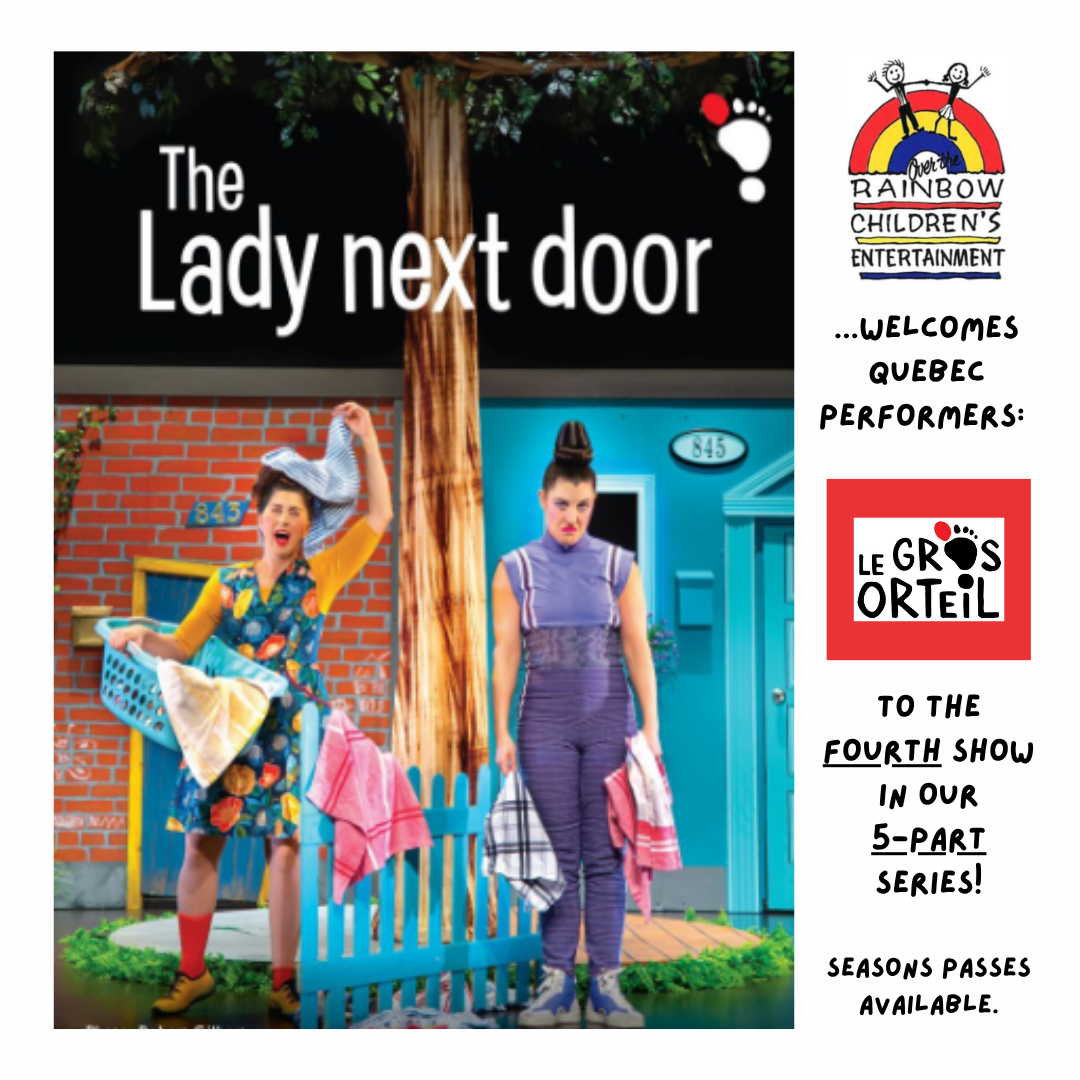 &nbsp;OTR Presents The Lady Next Door Mar 21, 2027 2:00 pm get tickets today at the Sault Community Theatre Centre Box Office.